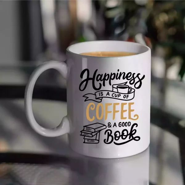 Coffee and Book Kupa